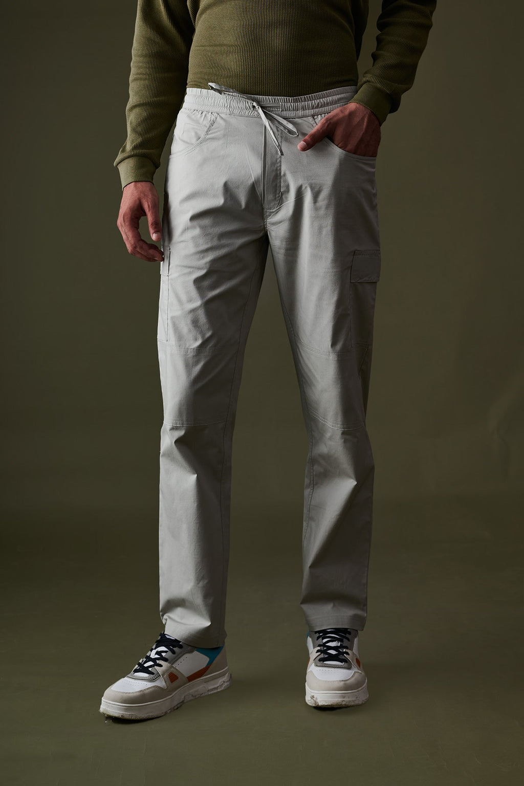 Sage 2 way stretchable Air cargo - Regular fit