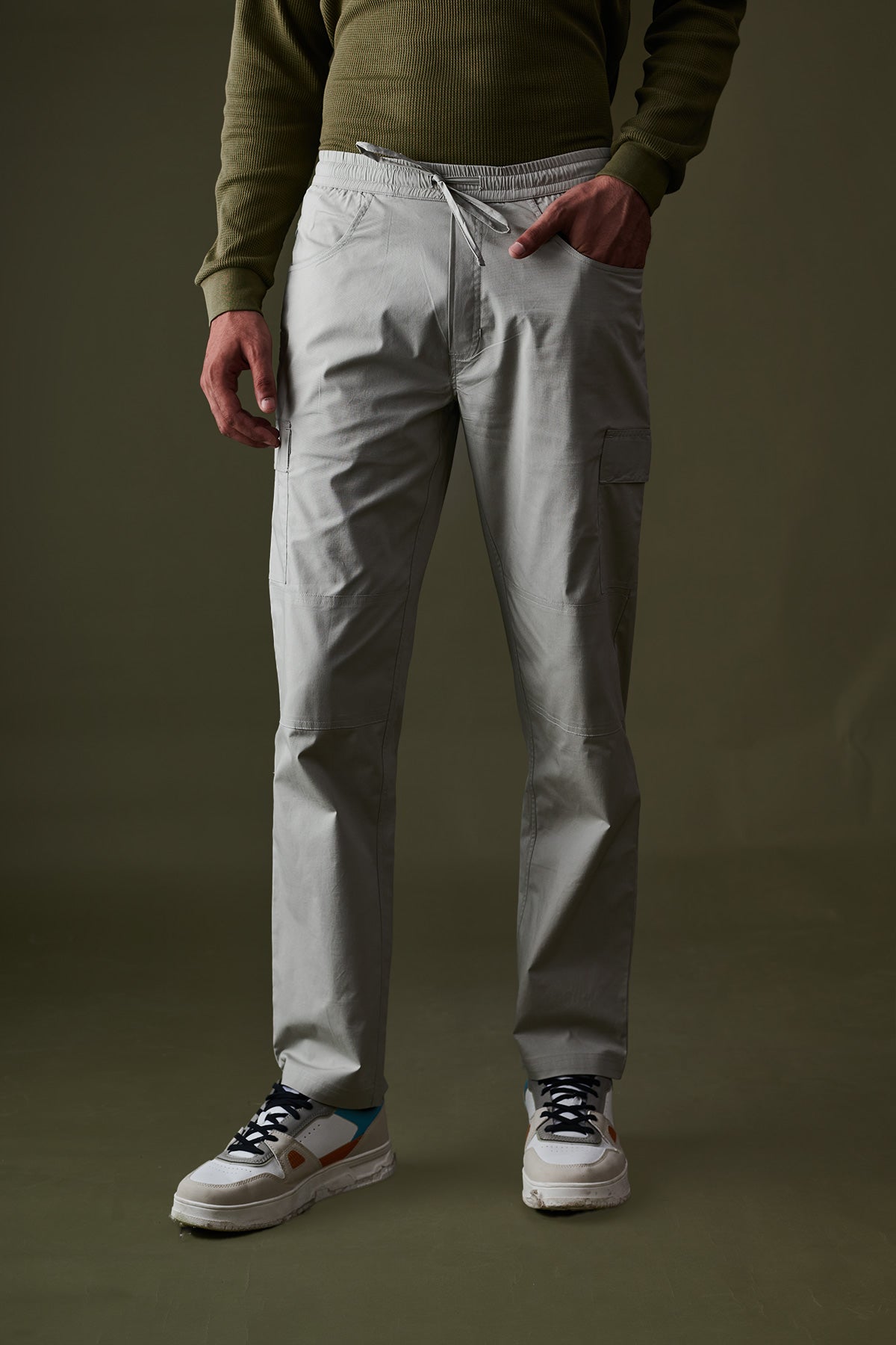 Sage 2 way stretchable Air cargo - Regular fit
