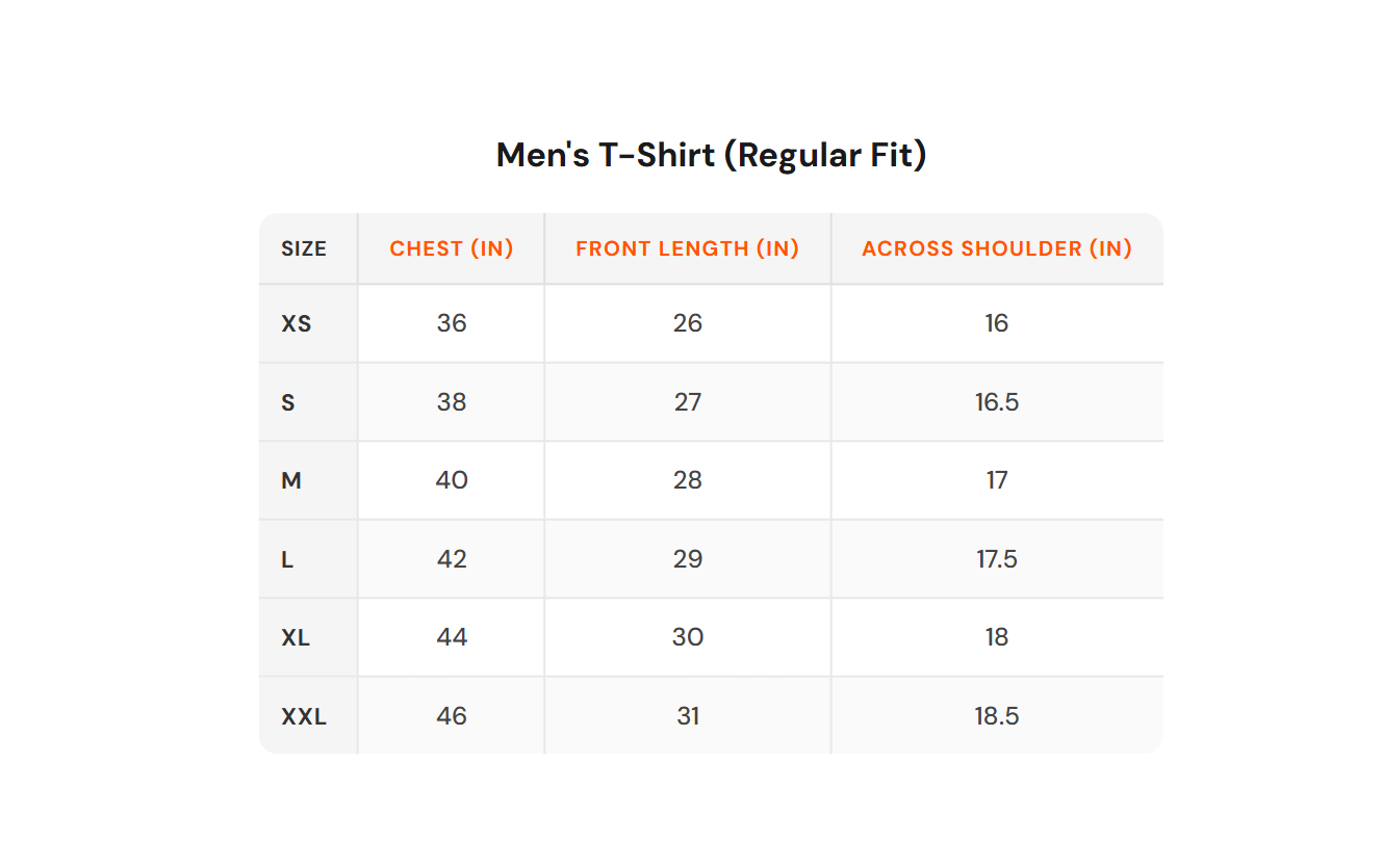 Size chart - Hummel|Men's Polo T-shirt