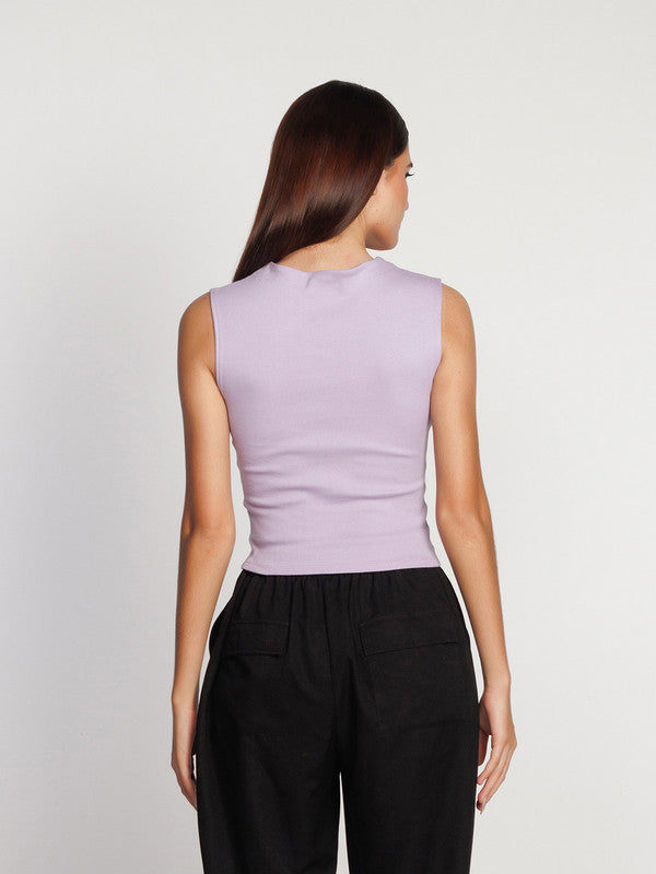Lavender Solid Top
