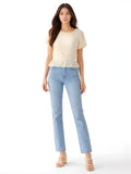 Off White Lace Short Top