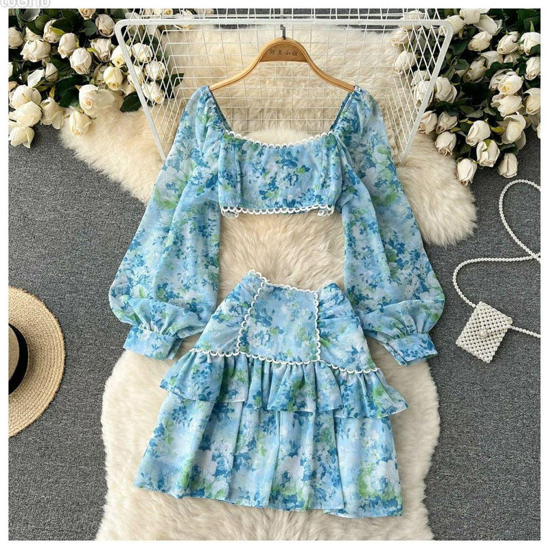 Lily Coord Set - Code 1- Blue