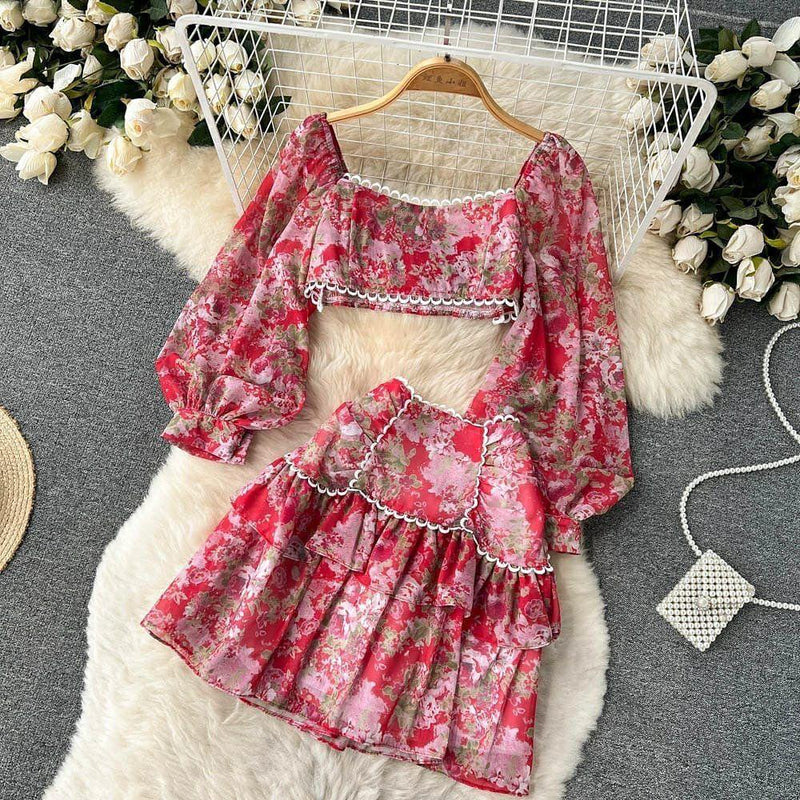 Lily Coord Set - Code 2- Red