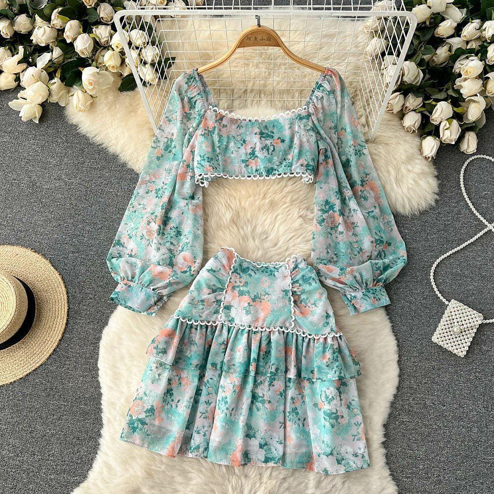 Lily Coord Set - Code 3- Green
