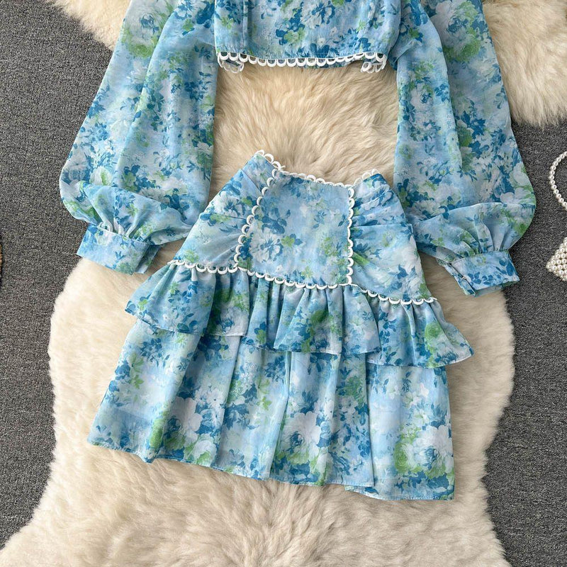 Lily Coord Set - Code 1- Blue