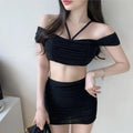 Everleigh Mesh Swimsuit - Black