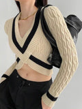 Alaric Ruched Sweaters - Beige