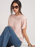 Blush Short Sleeve Top