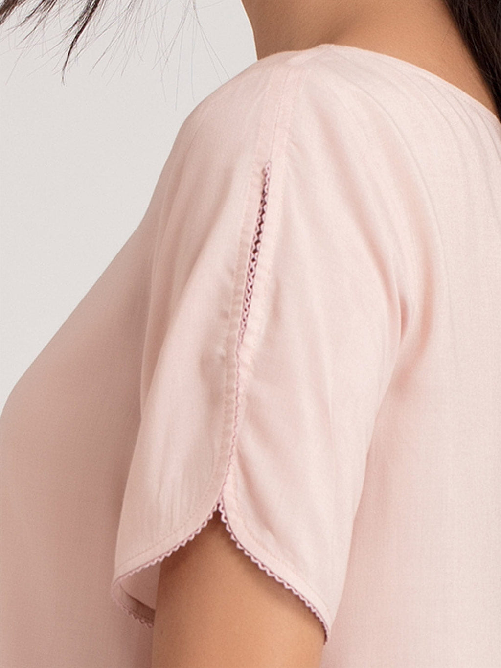 Blush Short Sleeve Top