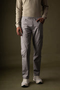 Grey 2 way stretchable Air cargo - Regular fit