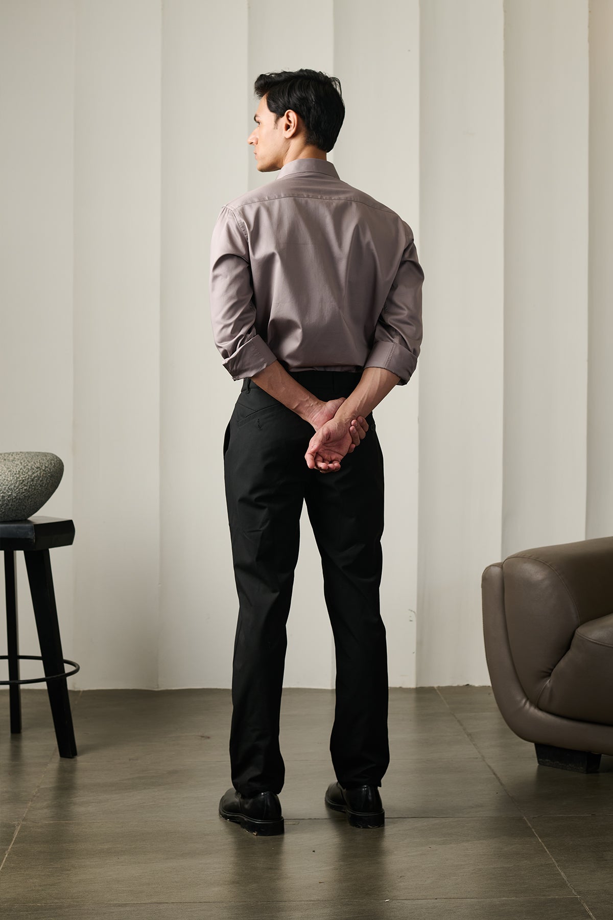 Ash Grey Classic shirt - Regular fit