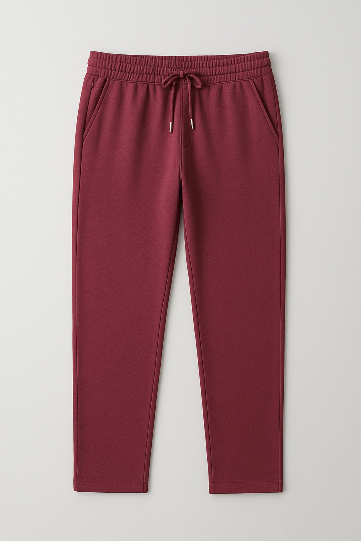 Burnt Red 4 Way stretchable Lounge Pant - Regular fit