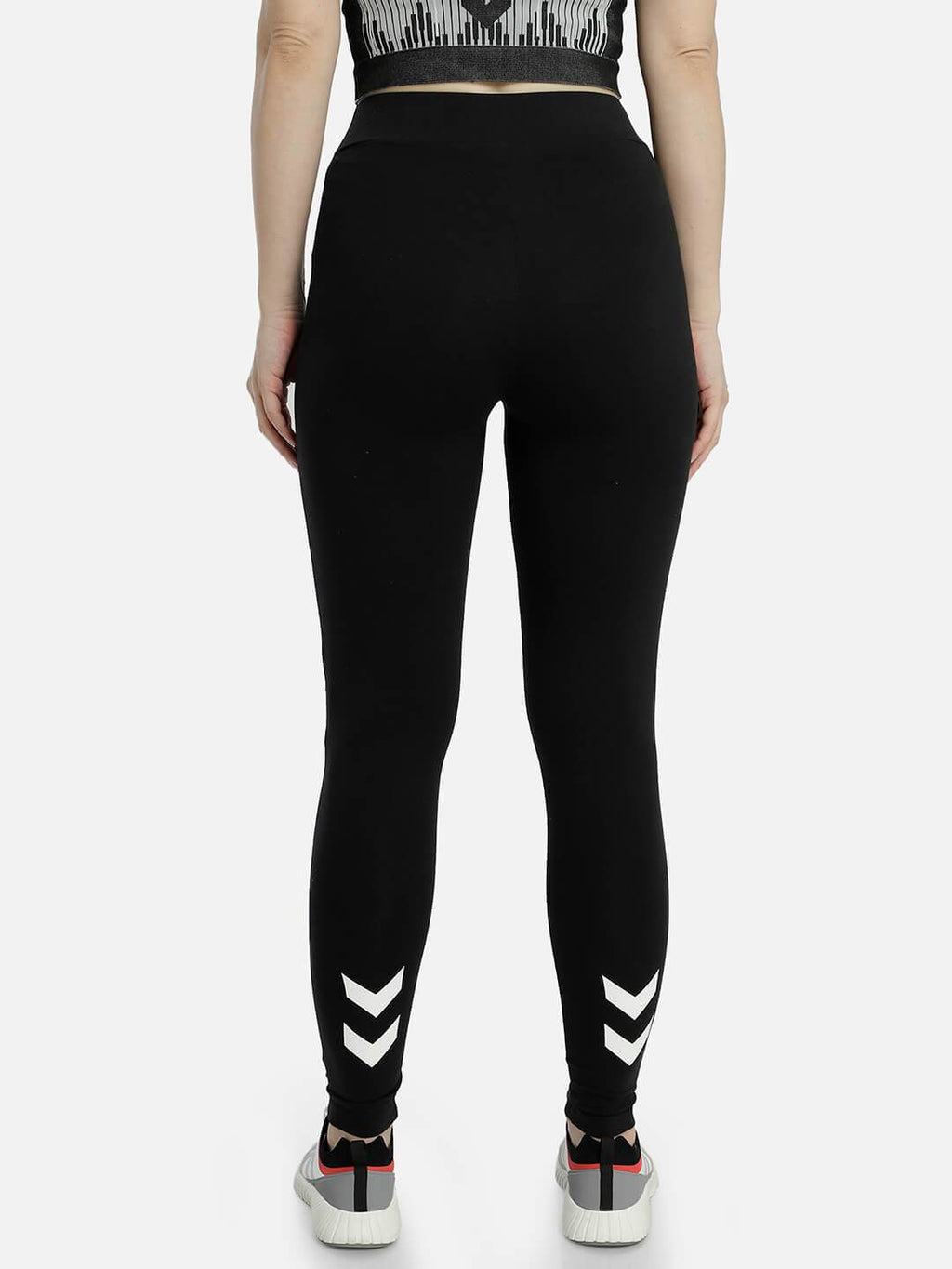 Daily Slim Fit Cotton Elastane Tights - Black