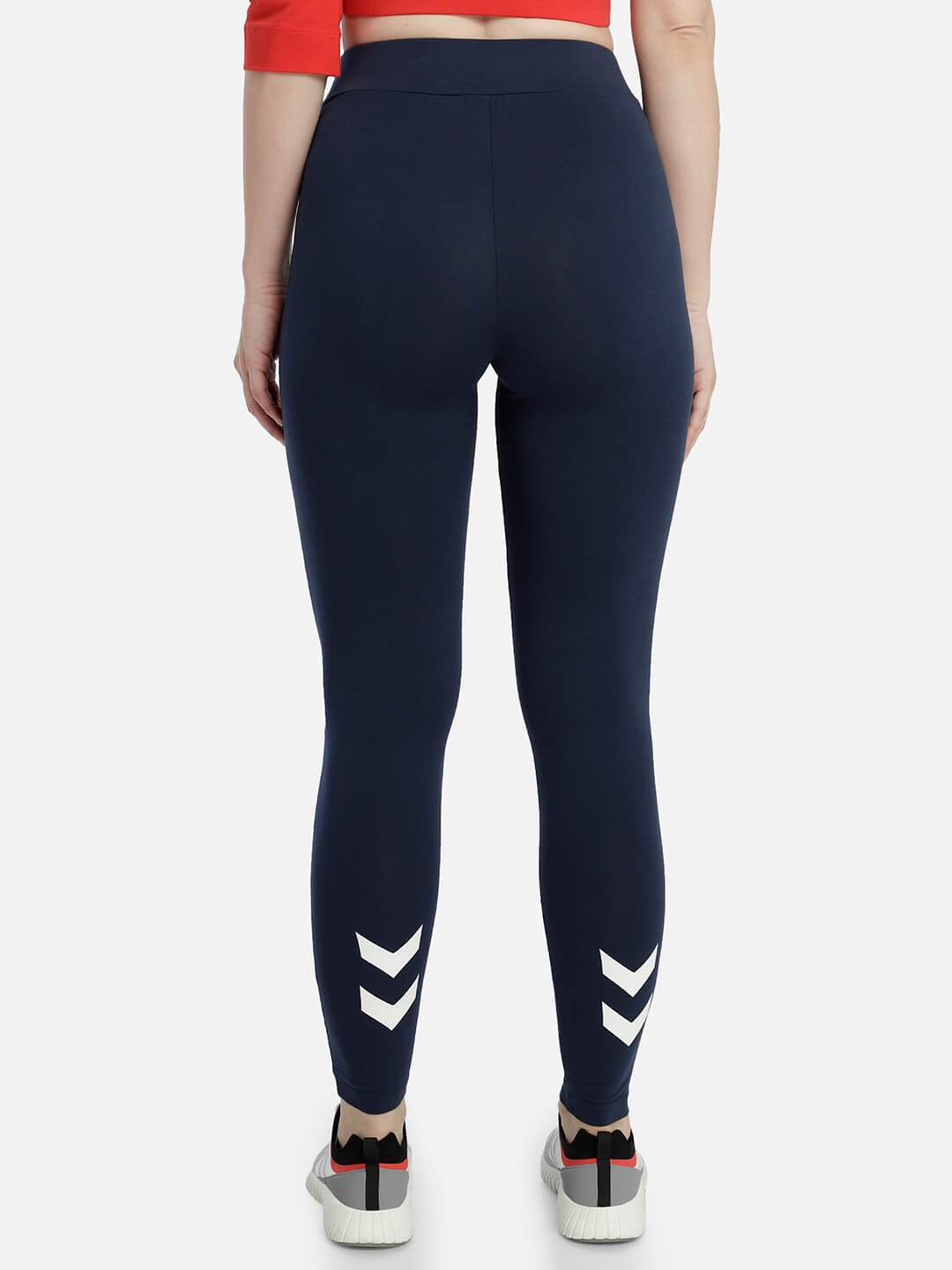 Daily Slim Fit Cotton Elastane Tights - Blue
