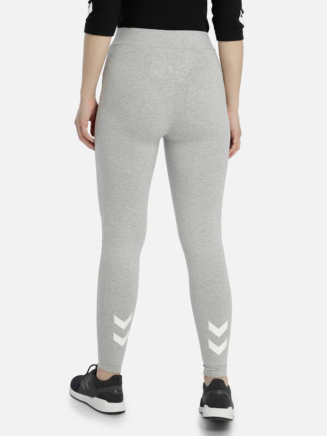 Daily Slim Fit Cotton Elastane Tights - Grey
