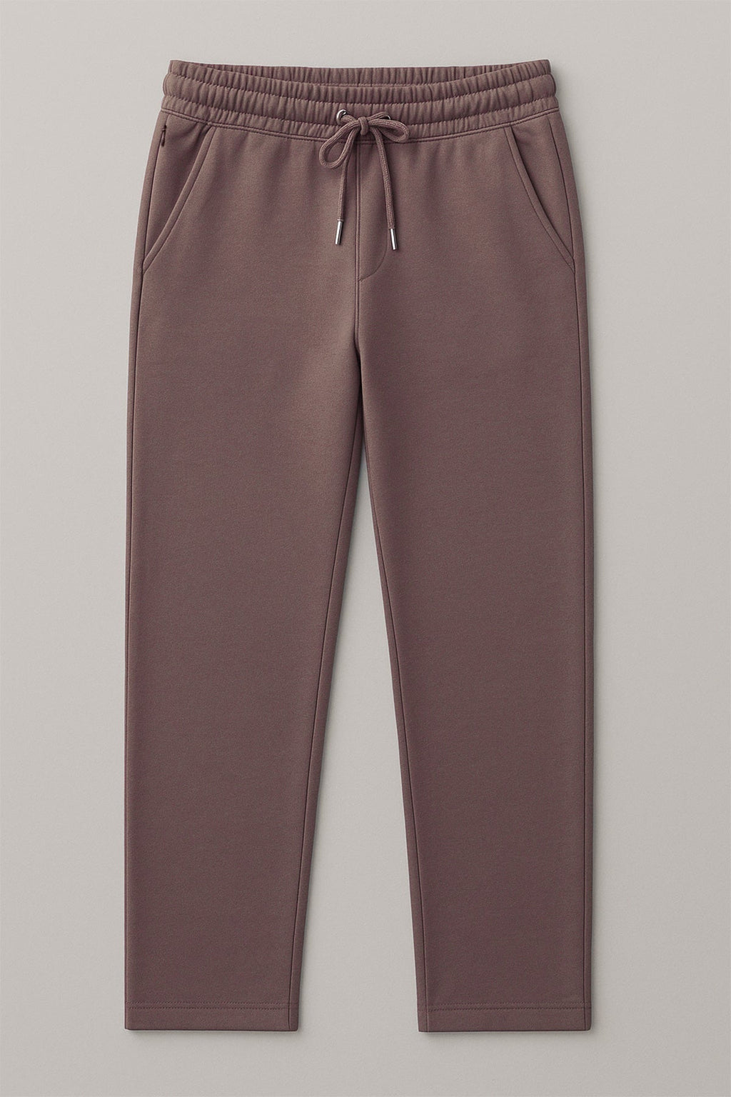 Dusty Brown 4 Way stretchable Lounge Pant - Regular fit