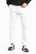 White Cargo Pant