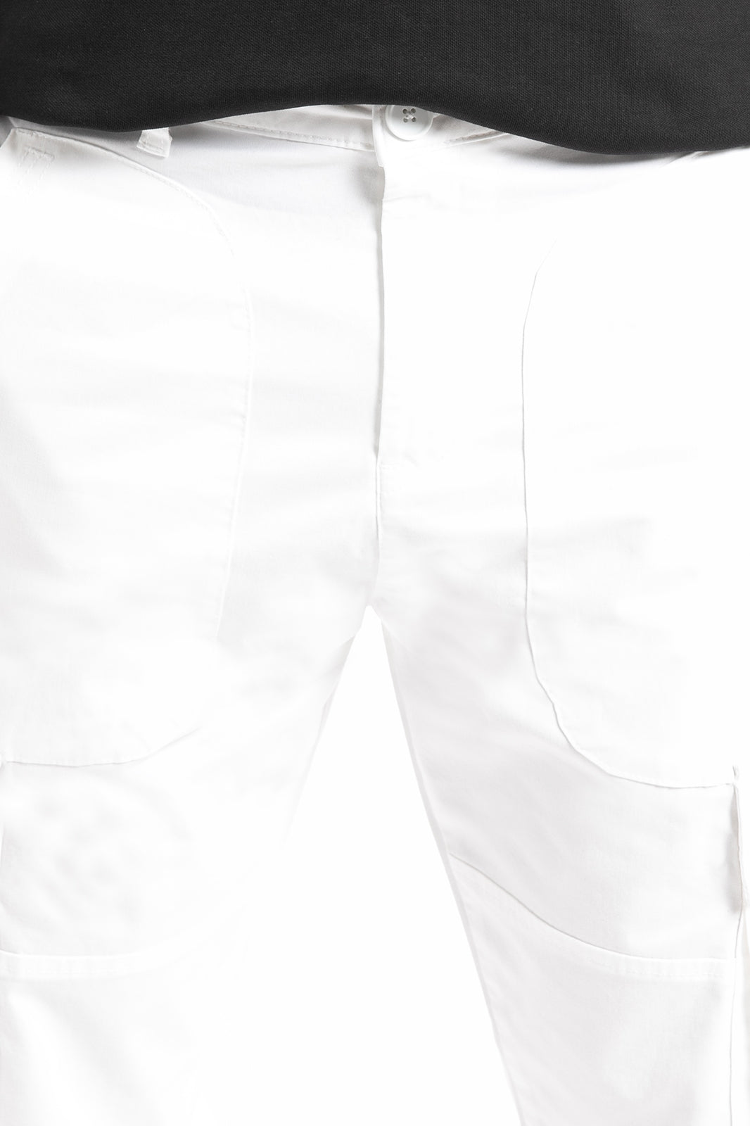 White Cargo Pant