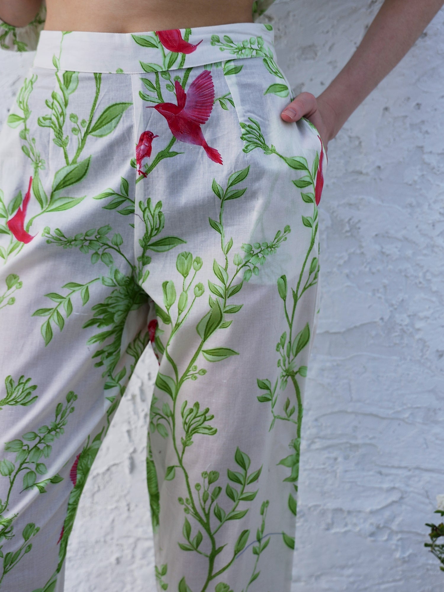 Boho By Athena Printed Top With Trousers Co-Ords