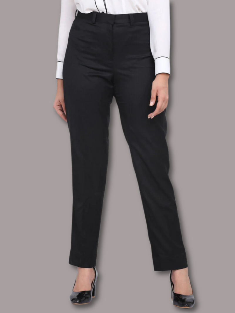 Women Mid-Rise Original Easy Wash Trousers