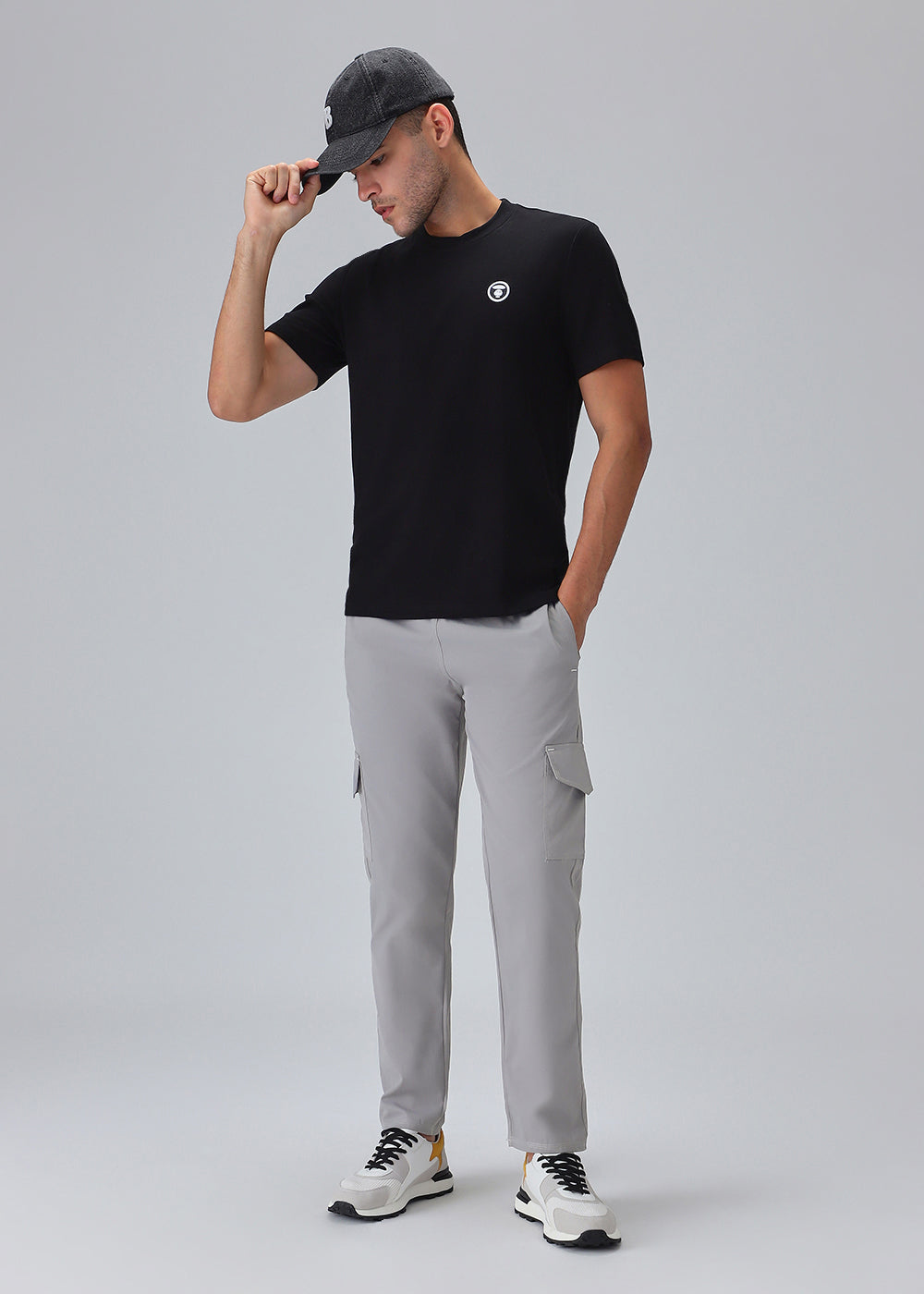 Cloud Grey Cargo Pant