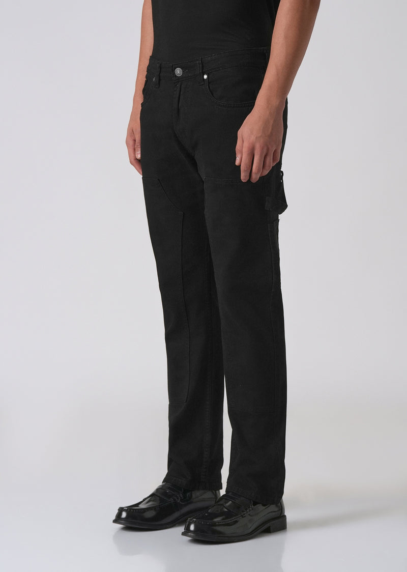 Black Cargo Denim