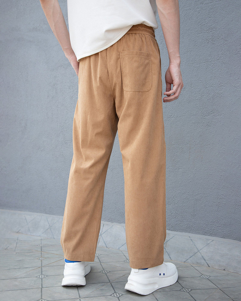 Wood Brown Corduroy Pant