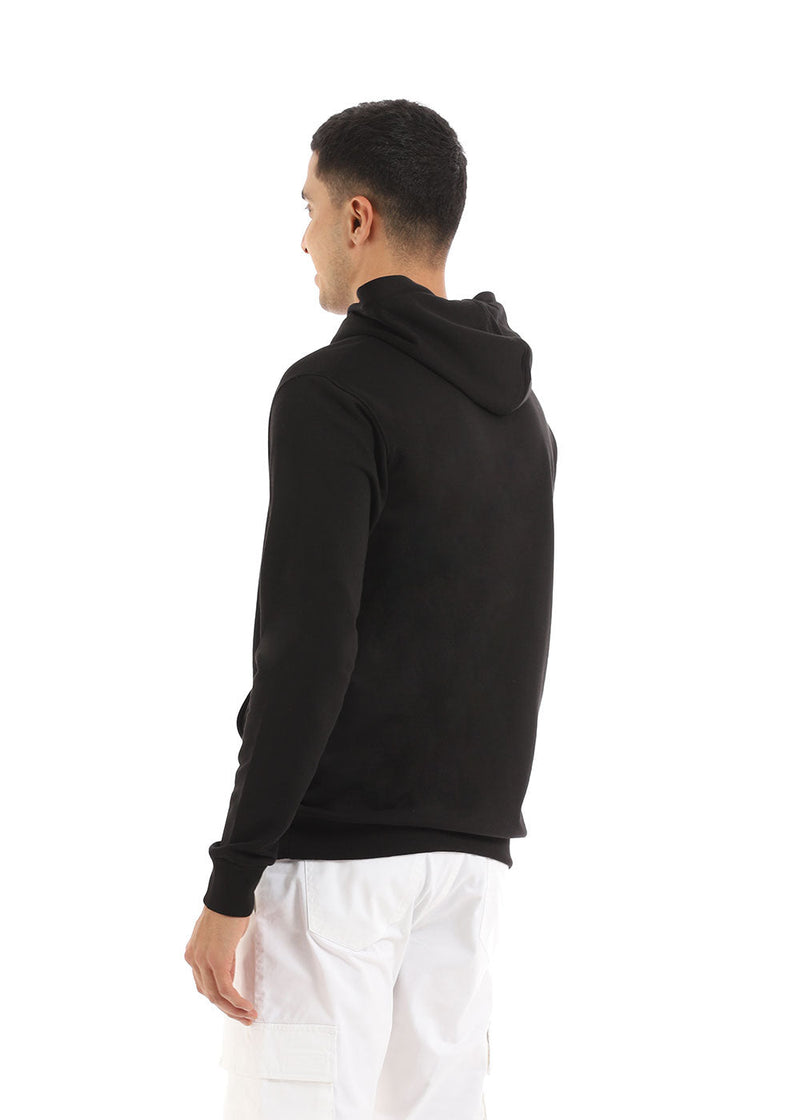 Plain Black Hoodie