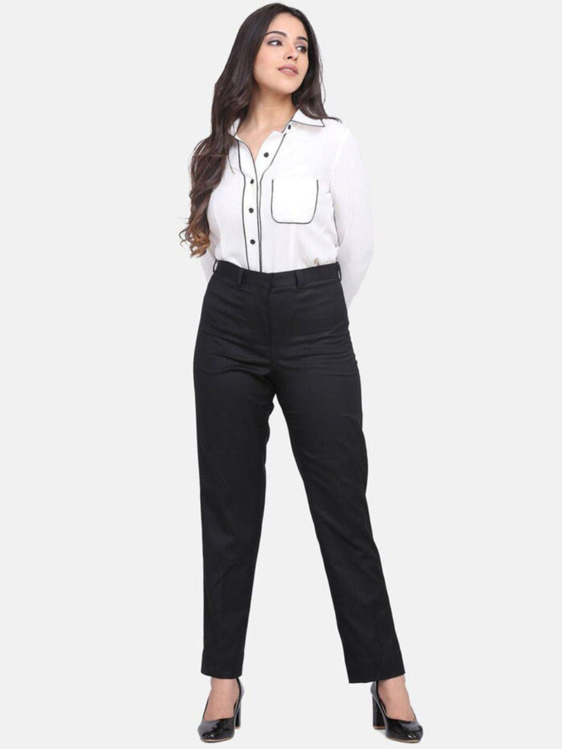 Women Mid-Rise Original Easy Wash Trousers