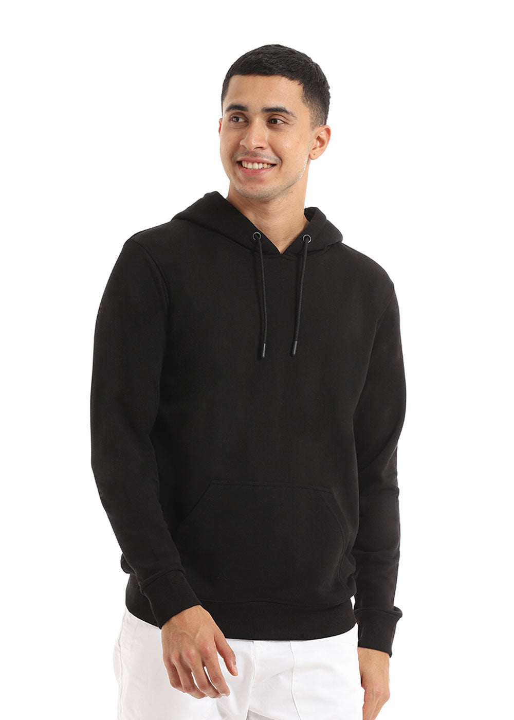Plain Black Hoodie