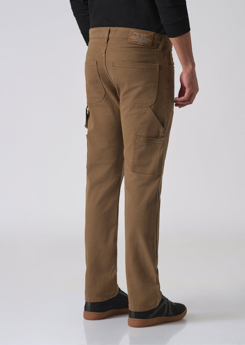 Brown cargo denim