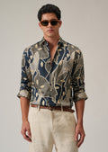 Artistic Faces Print Shirt