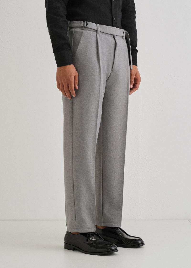 Ash Grey Gurkha Pant