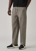 Beige Corduroy Drawstring Pant