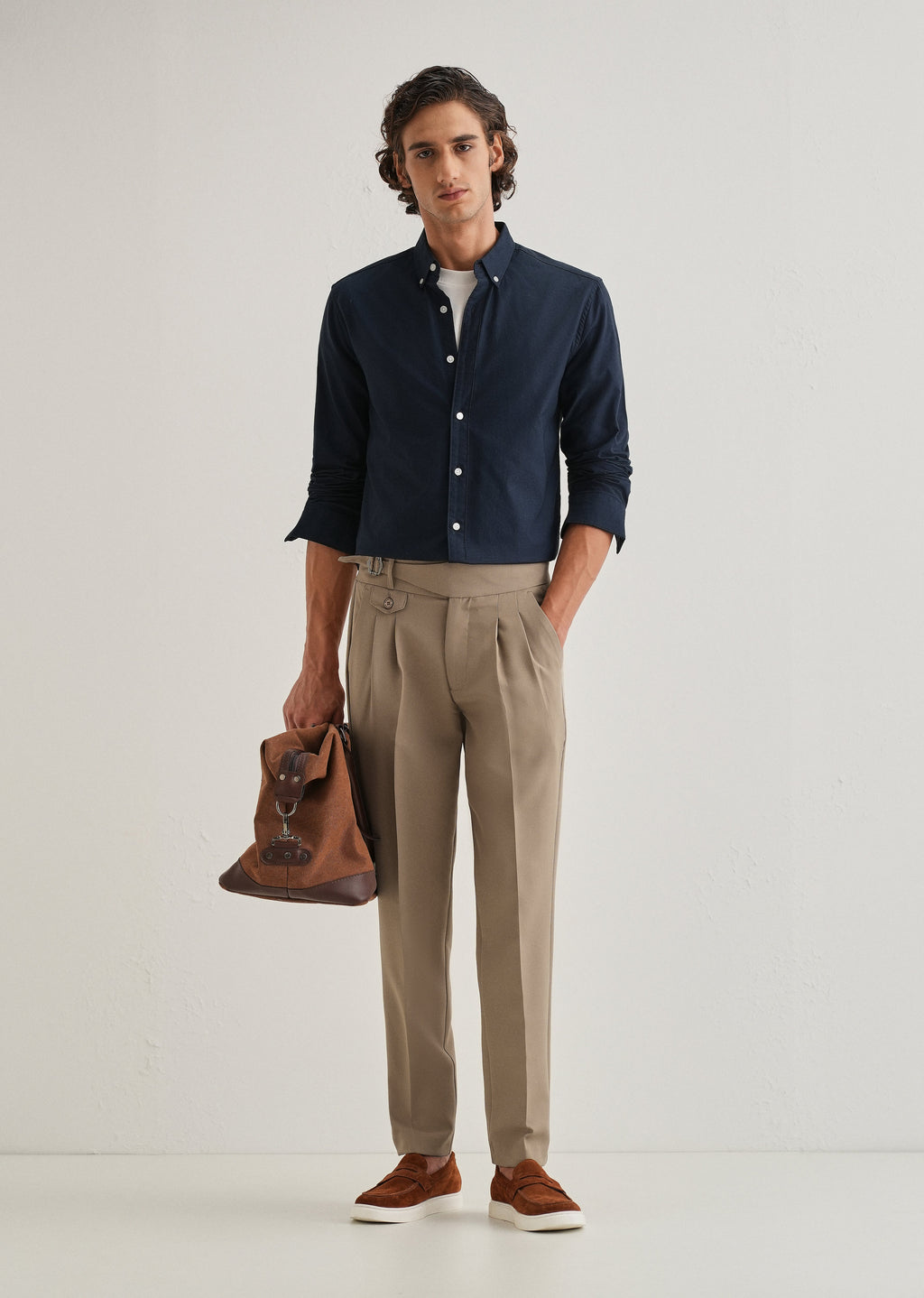 Beige Gurkha Pant