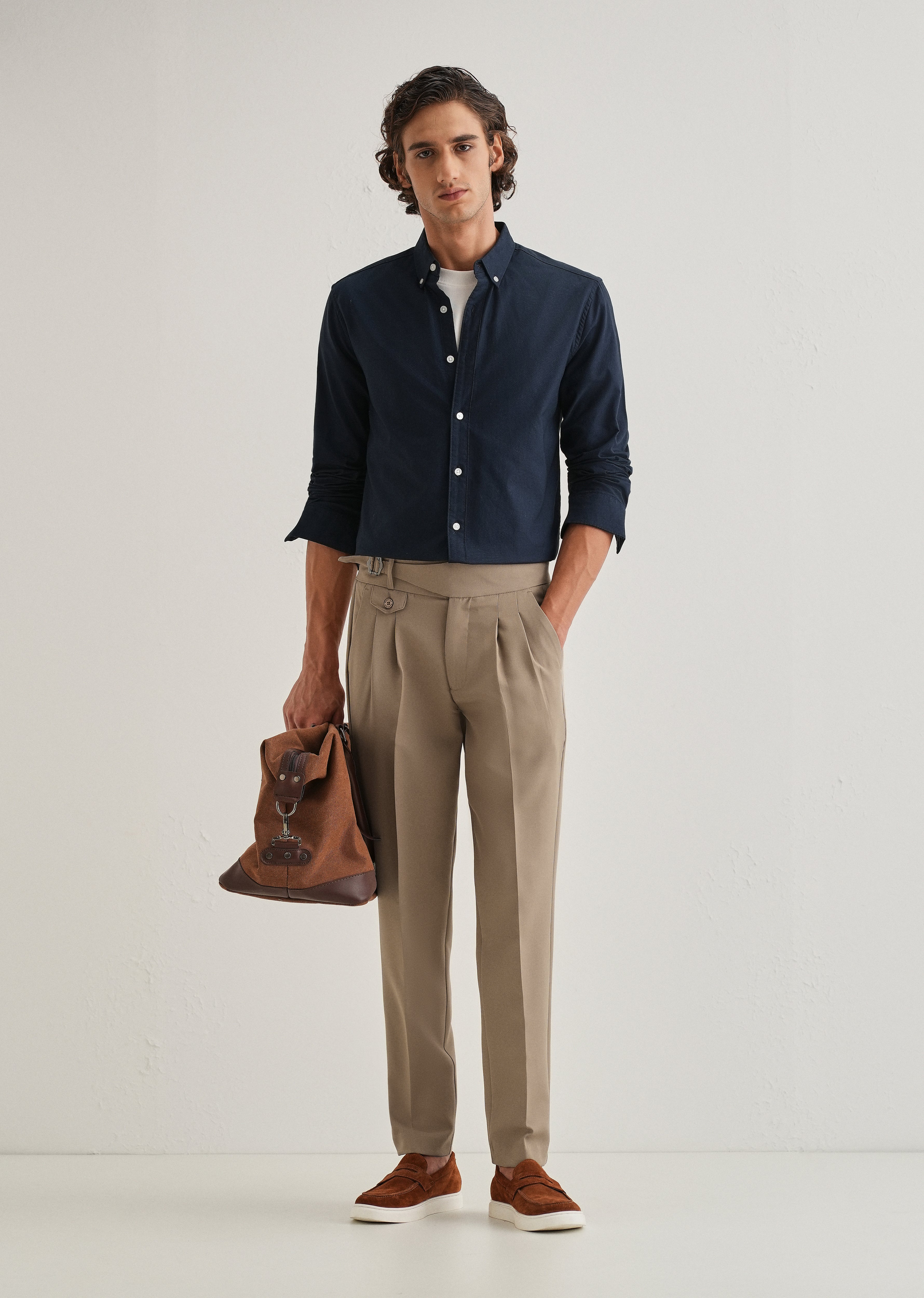 Beige Gurkha Pant