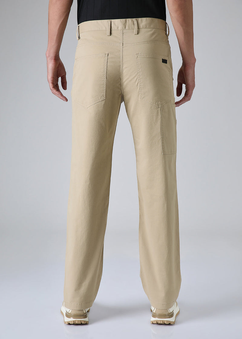 Birch Beige Carpenter Pants