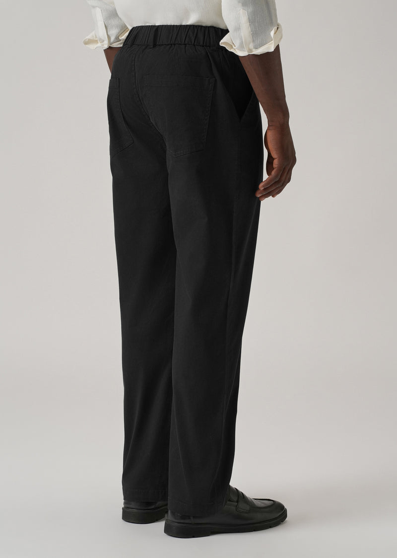 Baggy Fit Black Chinos