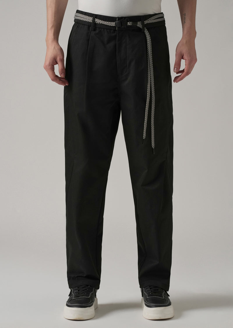 Black Stone Wash Pant