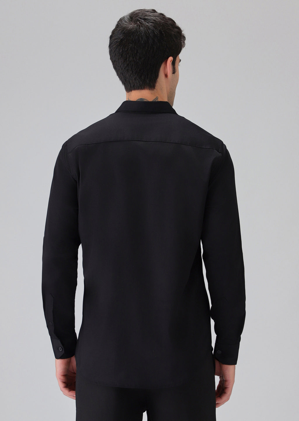 Black Glimmer Designer Shirt