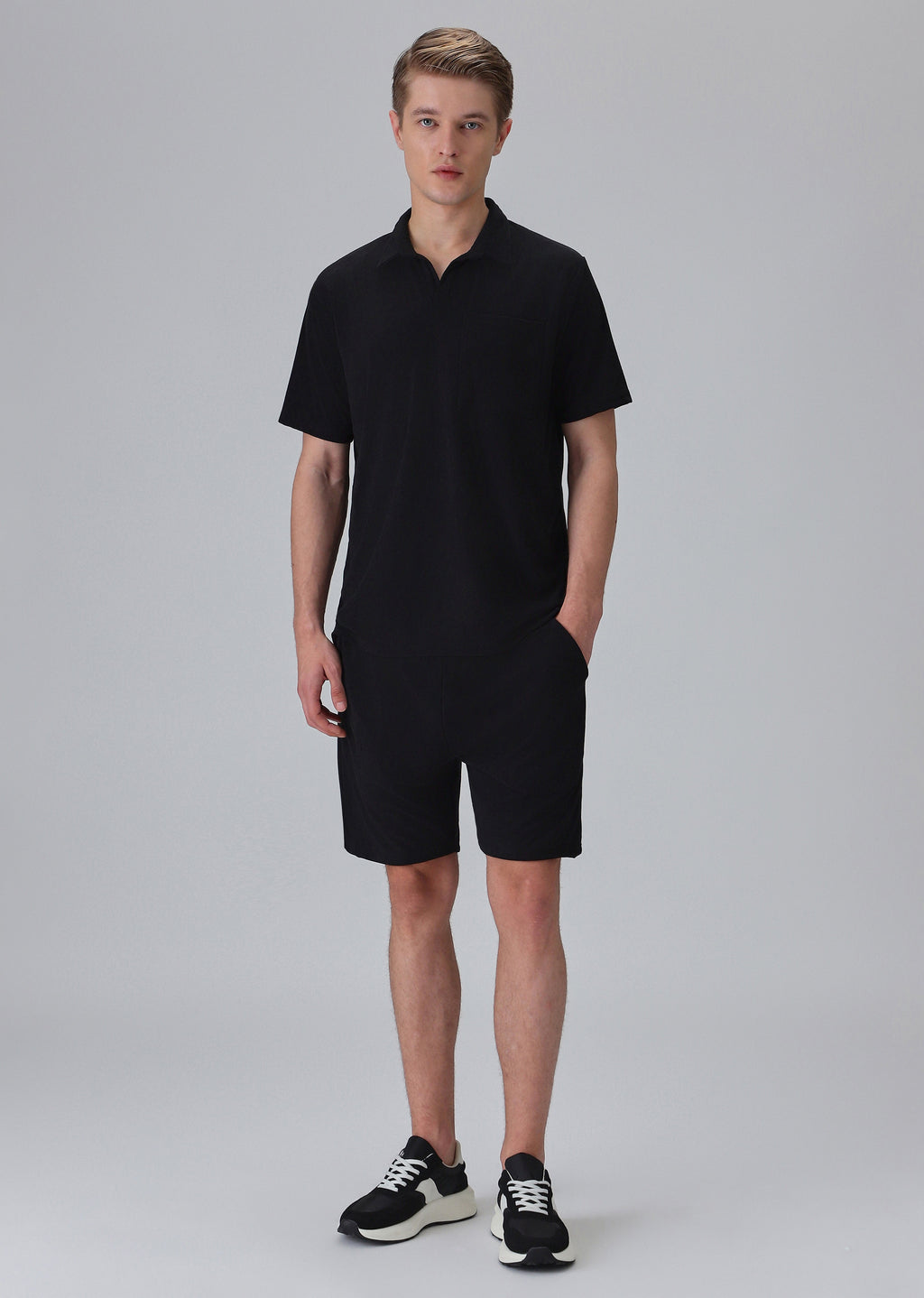Black Knitted Co-ord Set