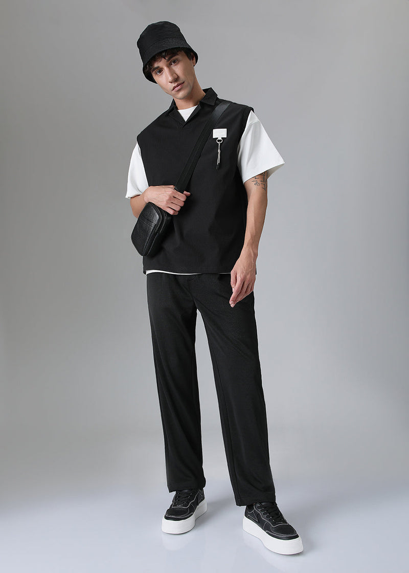 Black Korean Pants
