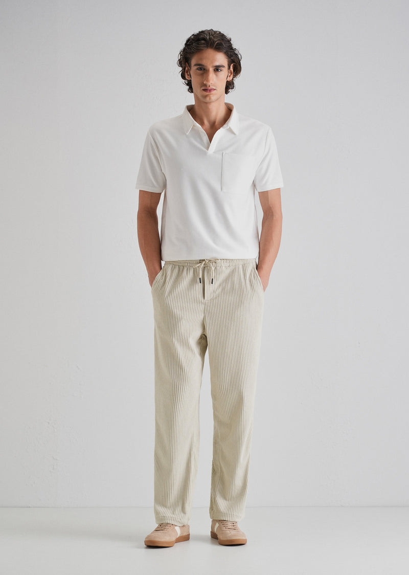 Cannoli Cream Corduroy Pant