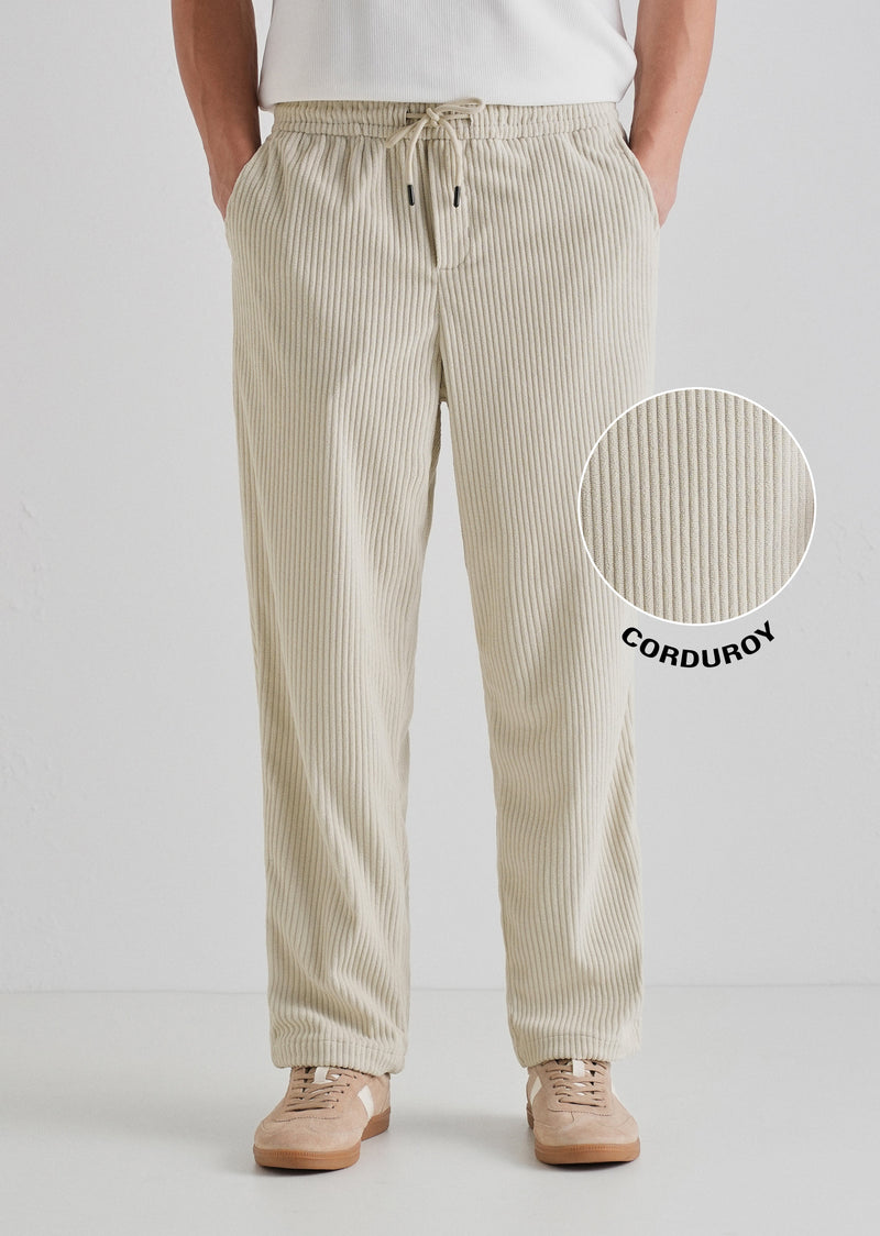 Cannoli Cream Corduroy Pant