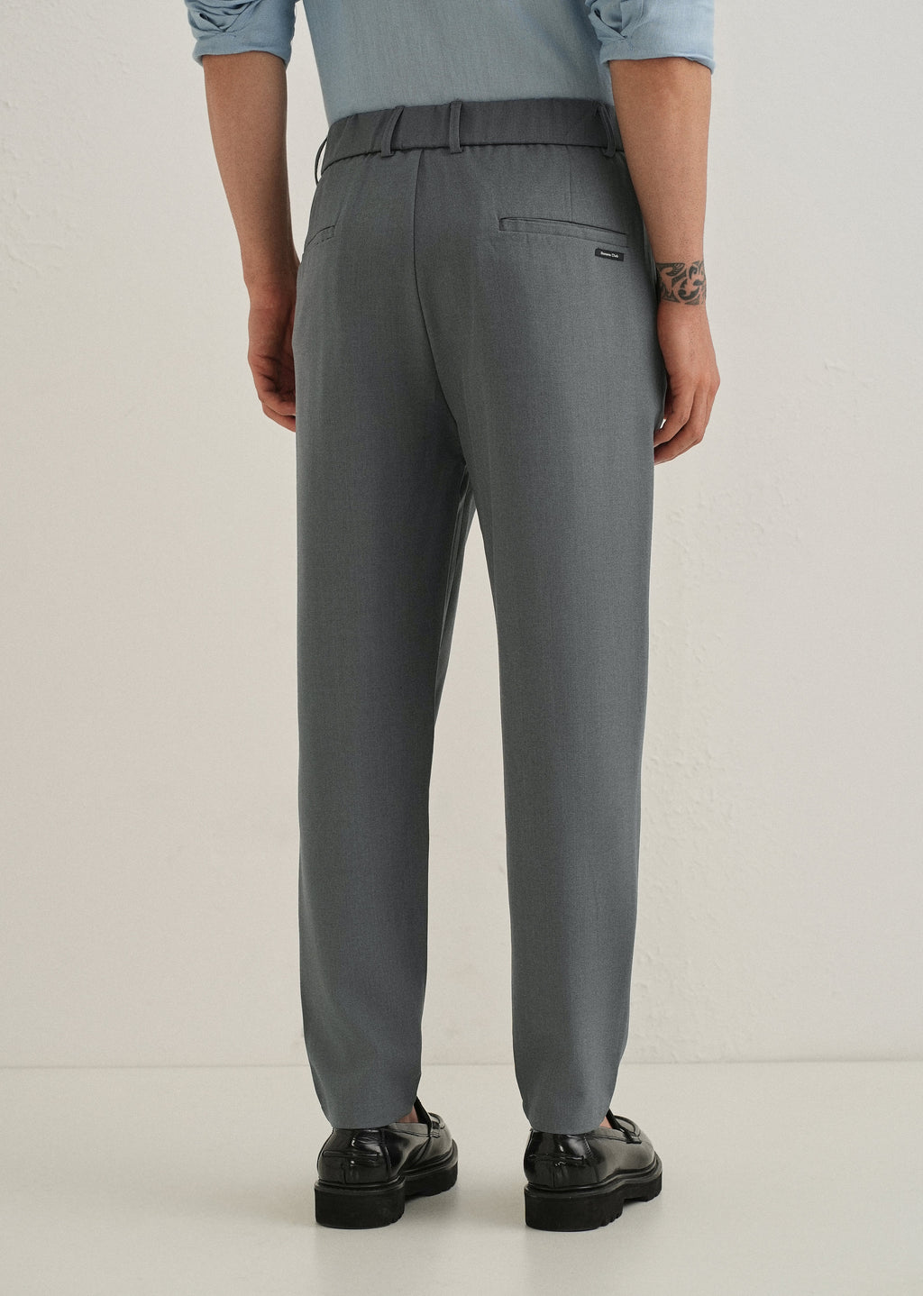 Cool Grey Korean Pant