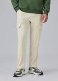 Cream Twill Cargo Pant