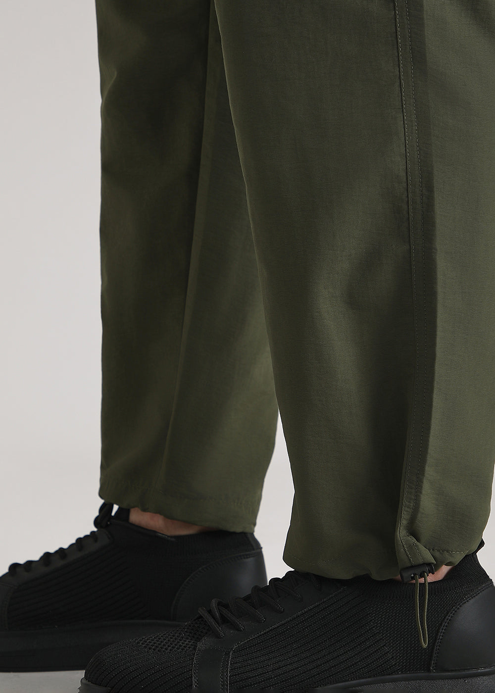 Dark Olive Relaxed Fit Cargo Pant
