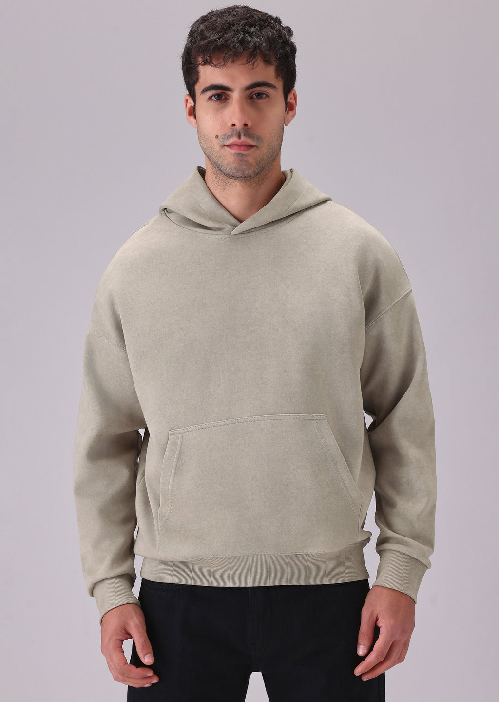 Dual Shade Grey Hoodie