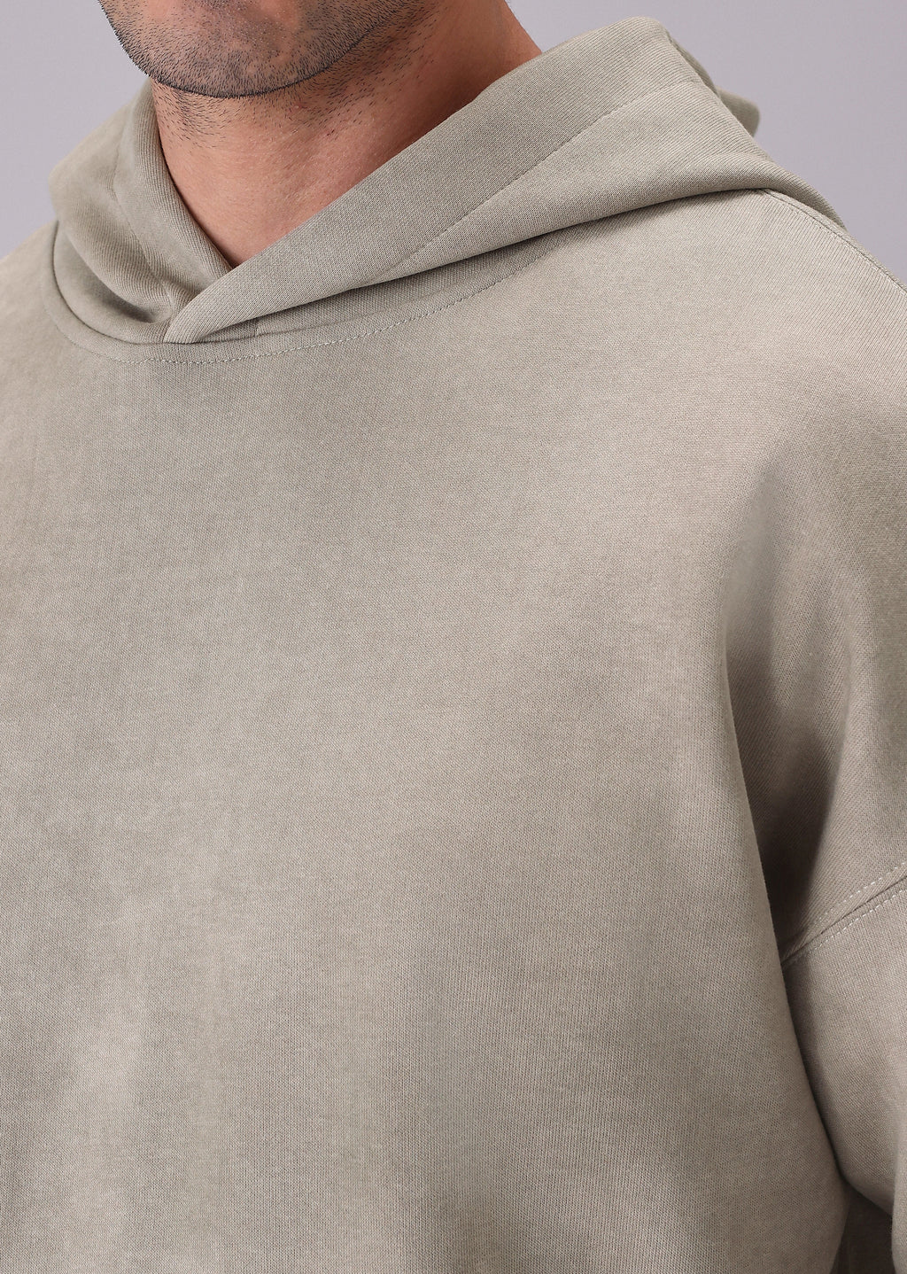 Dual Shade Grey Hoodie
