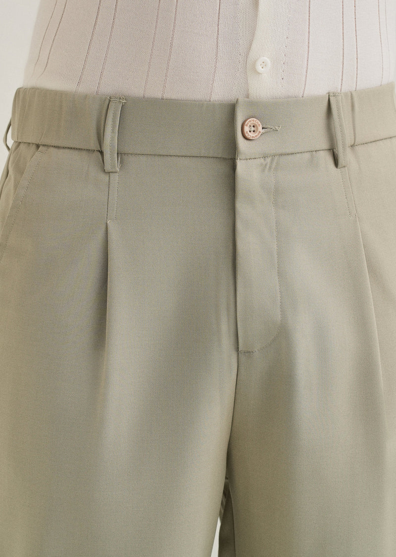 Ecru Beige Korean Pant